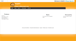 Desktop Screenshot of hola011.com