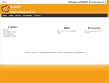 Tablet Screenshot of hola011.com